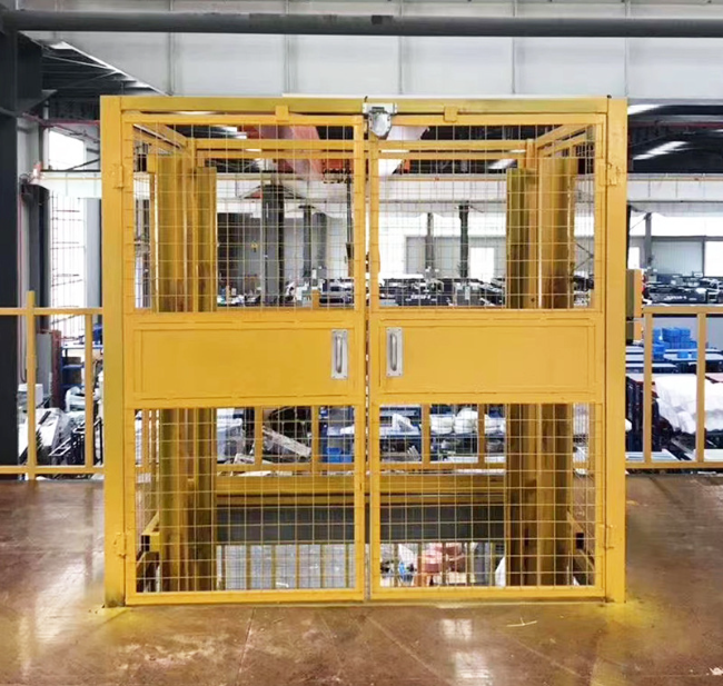 商洛智能导轨式升降机亮相